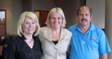 Ida Cahill, Susie Harkema, Tom Villardi