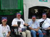 PVA Vaughn Chapter: From left to right:  Chuck Willis, Sam Schmidt, Robert Arciola, Arthur (Rock) Wolf.