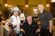 Judy Critcher & Bobby Lowe Jr. with Sam Schmidt